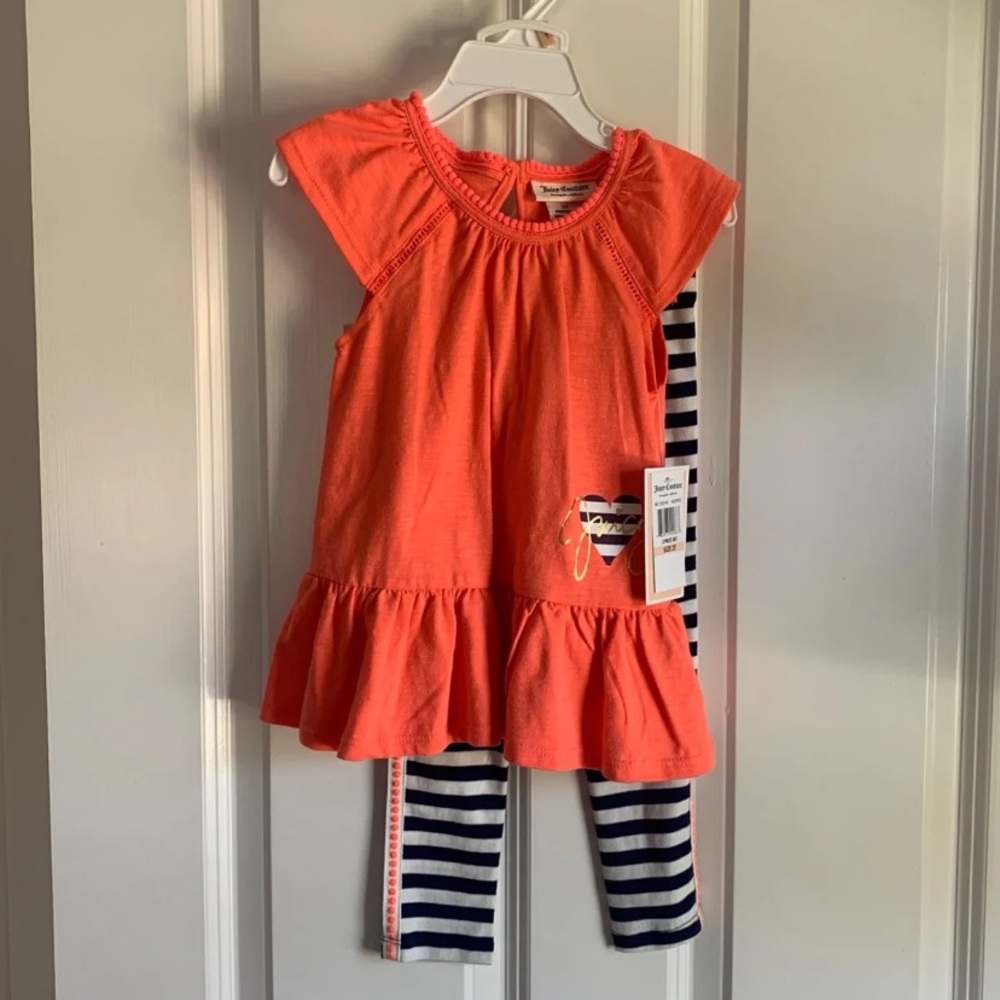 New with tag juicy couture setup 2T